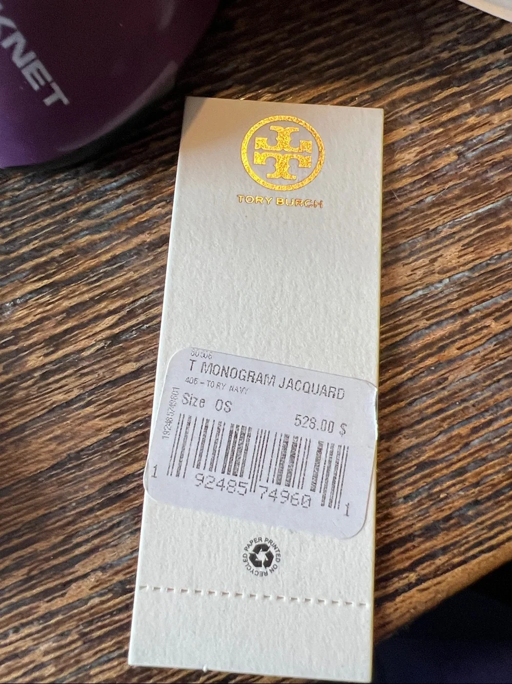 Tory Burch paper not